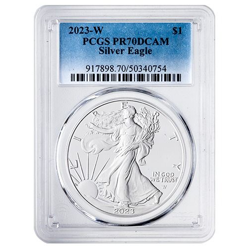 2023\u002DW\u0020PCGS\u0020PR\u002D70\u00201\u0020oz\u0020American\u0020Eagle\u0020Silver\u0020Proof\u0020Coin