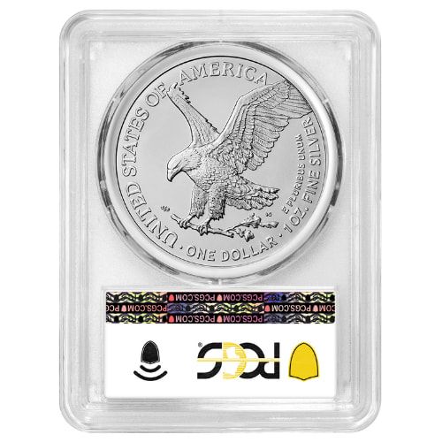 Buy 2024-(P) PCGS MS-70 First Day of Issue Star Privy 1 oz