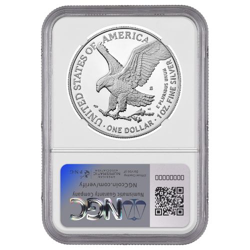 2024-S NGC PF-70 First Day of Issue 1 oz American Silver Eagle Proof Coin