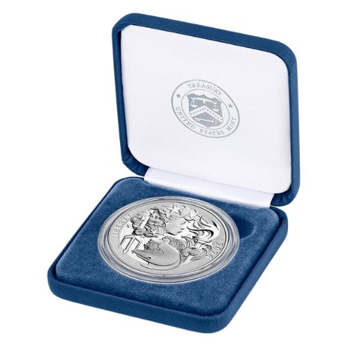 Buy 2024-P US Mint 1 oz Liberty and Britannia Proof Silver Medal w