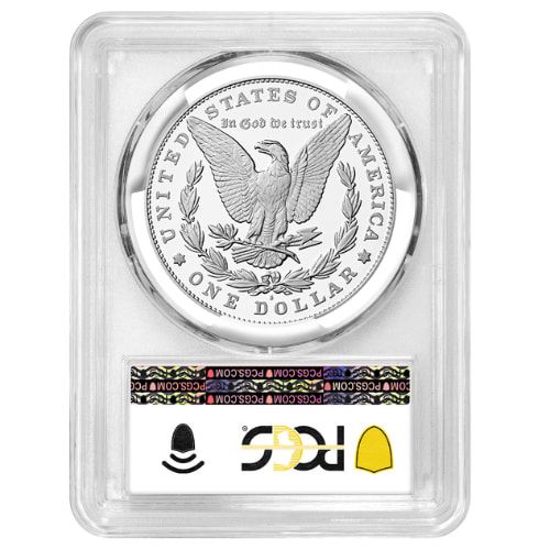2024-S PCGS PR-70 Ultra Cameo First Day of Issue Morgan Dollar Proof Silver Coin