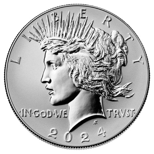 Buy 2024-S Morgan & Peace Dollar Reverse Proof Silver 2-Coin Set