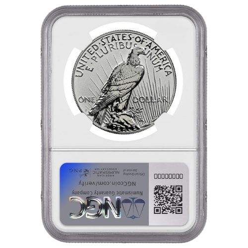 2024-S NGC PF-70 First Day of Issue Morgan & Peace Dollar Reverse Proof Silver 2-Coin Set