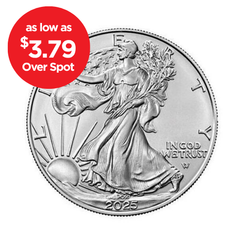 2025\u00201\u0020oz\u0020American\u0020Silver\u0020Eagle\u0020Coin\u0020BU