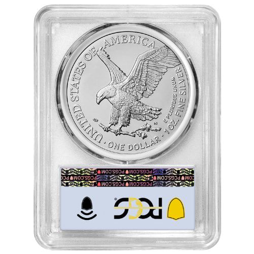 2025 PCGS MS-70 First Day of Issue 1 oz American Silver Eagle Coin
