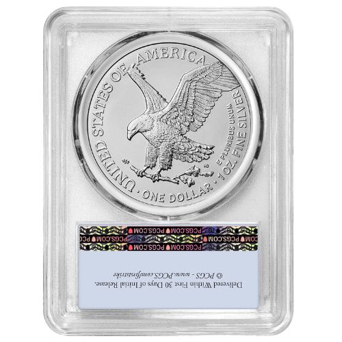 American Eagle - PCGS MS70 FIRST STRIKE イーグル銀貨 1オンス 2023 (W) 1 oz American Silver Eagle Coin MS-70 (First Strike