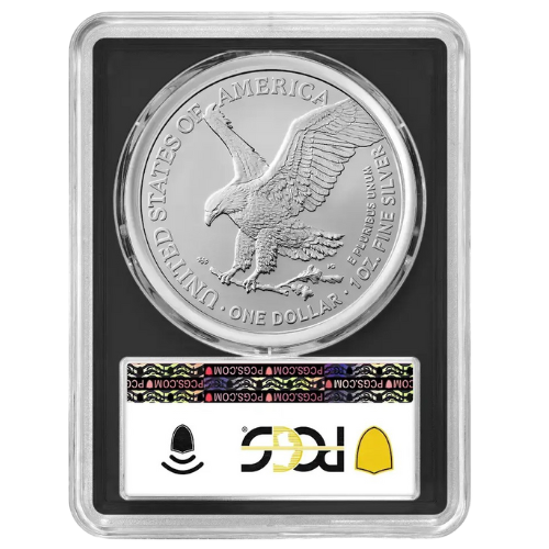 2025-(P) PCGS MS-70 One of First 50,000 Issued Eagle Privy 1 oz