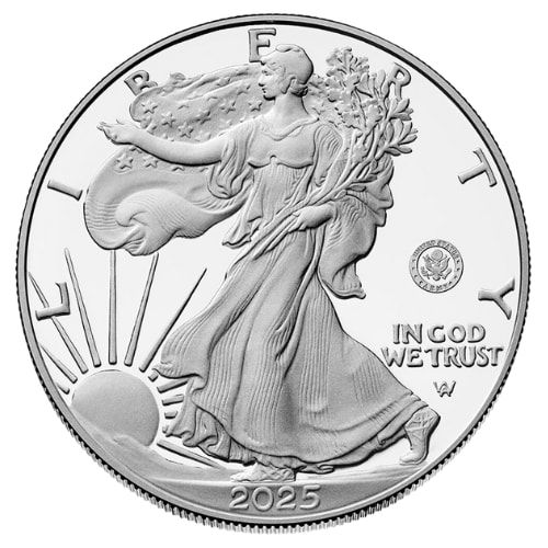 2025 アメリカンリバティ ☆PCGS PR69DC ファーストストライク銀貨