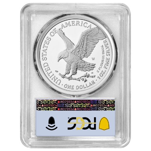 Buy 2025-W PCGS PR-70 First Day of Issue US Army Privy 1 oz