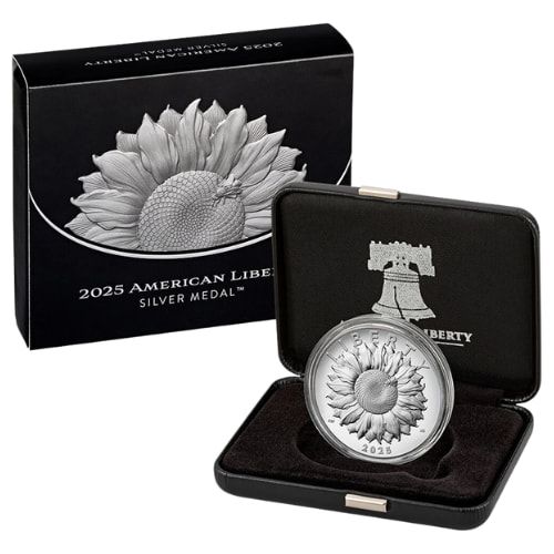2025 アメリカ アメリカンリバティシリーズ 1オンス 銀メダル Buy 2025 1 oz American Liberty Silver Medal | SD Bullion