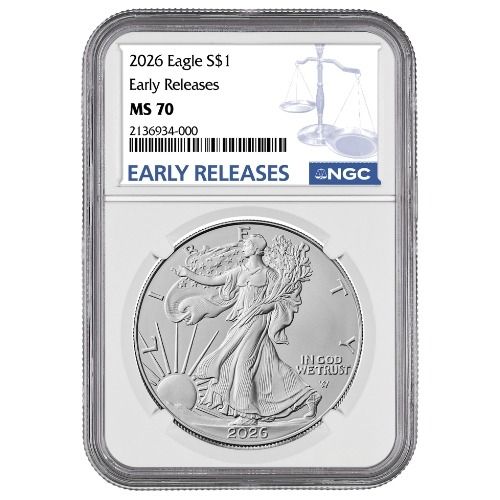 2026\u0020NGC\u0020MS\u002D70\u0020Early\u0020Releases\u00201\u0020oz\u0020American\u0020Silver\u0020Eagle\u0020Coin