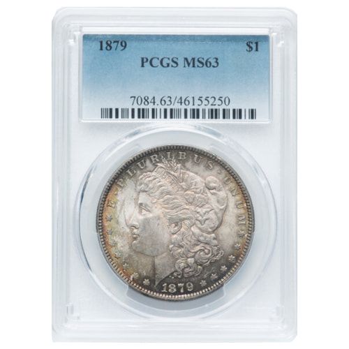 1879\u0020PCGS\u0020MS\u002D63\u0020Morgan\u0020Silver\u0020Dollar\u0020Coin\u0020