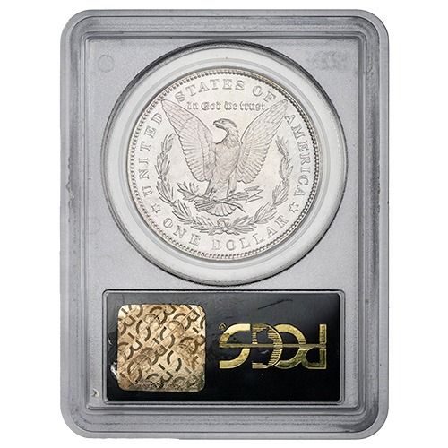 1886 PCGS MS-63 Morgan Dollar Silver Coin - Old Green Holder