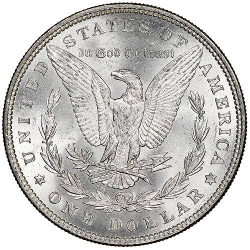 1887 Morgan Silver Dollar BU