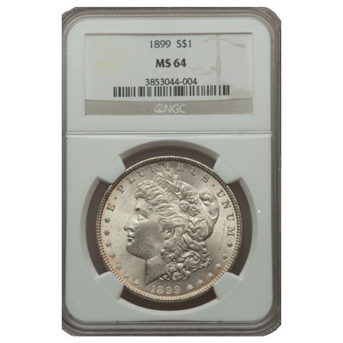 1899\u0020NGC\u0020MS\u002D64\u0020Morgan\u0020Silver\u0020Dollar\u0020Coin
