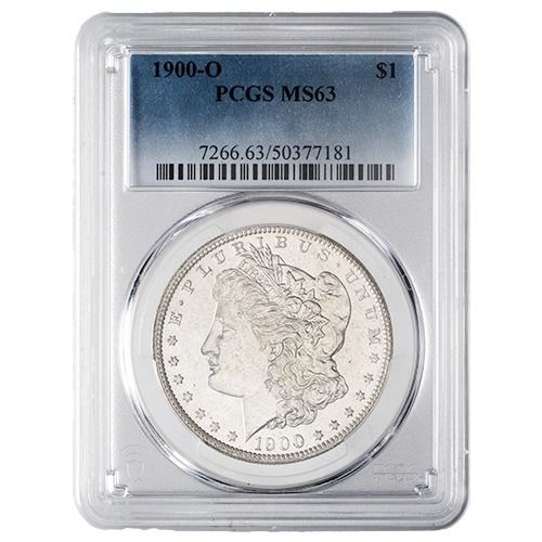 1900\u002DO\u0020PCGS\u0020MS\u002D63\u0020Morgan\u0020Silver\u0020Dollar\u0020Coin
