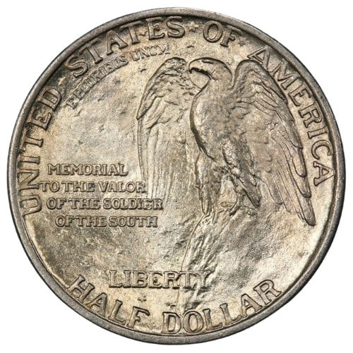 1925 Stone Mountain Memorial Commemorative Silver Half Dollar BU