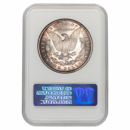 Buy 1893 US Morgan Silver Dollar NGC MS-64 CAC - Old Fatty Holder