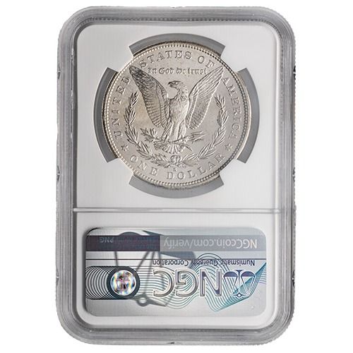 Buy NGC MS-63 Morgan Dollar Silver Coin - New York Bank Hoard