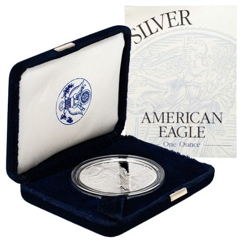Buy 1994-P 1 oz American Silver Eagle Proof Coin w/Box & COA | SD