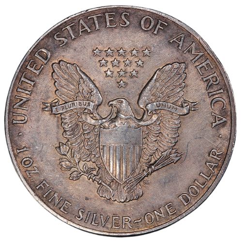 Buy 1 oz American Silver Eagles in Cull Condition - Random Years