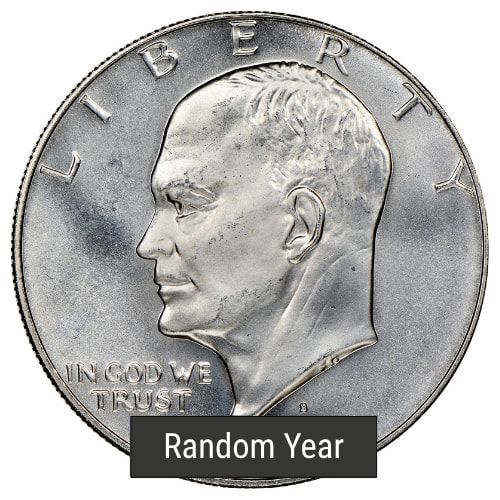 1971\u002D1976\u002040\u0025\u0020Silver\u0020Eisenhower\u0020Dollar\u0020BU\u0020Coin\u0020\u002D\u0020Random\u0020Year