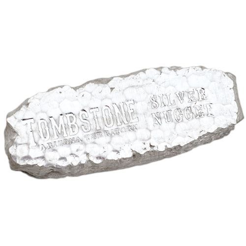10\u0020oz\u0020Tombstone\u0020Silver\u0020Nugget\u0020Bar\u0020\u002D\u0020Scottsdale\u0020Mint