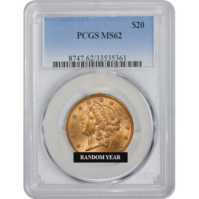 Buy $20 MS-62 Liberty Double Eagle Gold Coin (NGC or PCGS