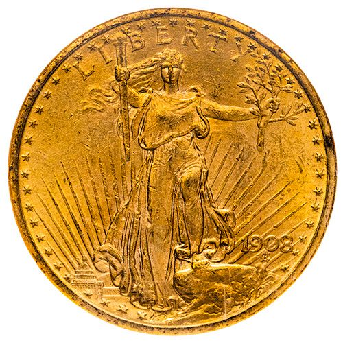 Buy NGC/PCGS MS-63 $20 St. Gaudens Double Eagle Gold Coin No Motto