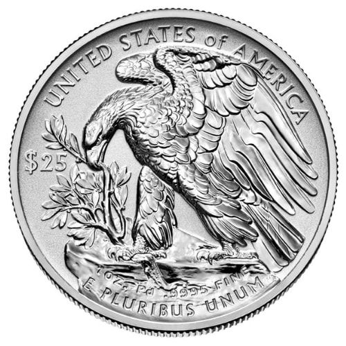 2019-W 1 oz American Palladium Eagle Reverse Proof Coin w/Box and COA