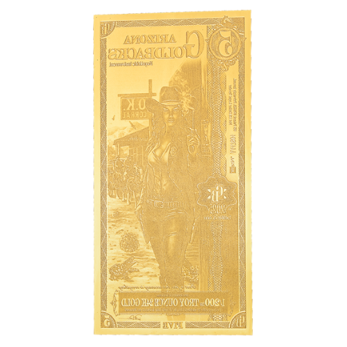 Buy Gold Aurum 24k Arizona 5 Goldback Note | SD Bullion