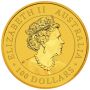 2022 1 oz Australian Gold Kangaroo Coin BU thumbnail
