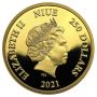 2021 1 oz Roaring Lion Proof Gold Coin thumbnail