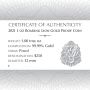 2021 1 oz Roaring Lion Proof Gold Coin thumbnail