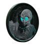 2021 1 oz Ghana Alien Rhodium Plated Silver Coin thumbnail