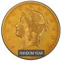 $20 US Mint Liberty Head Double Eagle Gold Coin (Cleaned/Jewelry Grade) thumbnail