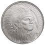 Bullion Works Silver Buffalo Warrior 1 oz Round - Obverse thumbnail