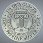 1.5 oz Screaming Eagle Silver Round thumbnail