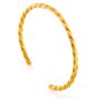 1 oz Nebü 24K Gold Bullion Twist Bangle thumbnail