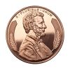 Lincoln Bust 1 oz Copper Round - Osborne Mint