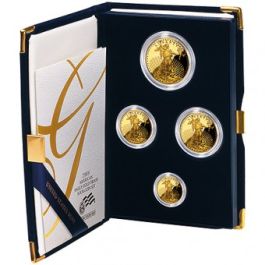 US Mint Gold Eagle Proof Set (Original Box & COA) - Random Year