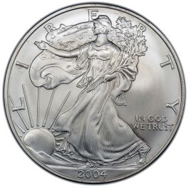 Buy 2004 American Silver Eagle Coin | SD Bullion