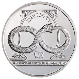 2022 5 oz Welcome to Wall Street High Relief Silver - The