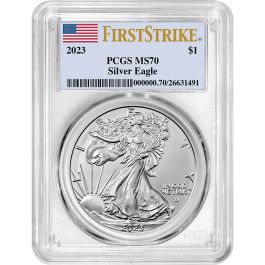 2023 PCGS MS-70 ファーストストライク　ドルフィン銀貨 Buy 2023 PCGS MS-70 First Strike 1 oz American Eagle Silver Coins