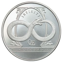 2023 1 oz Infinity High Relief Silver Round - The Awakening Series