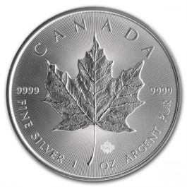 春先取りの 2016 BU Leaf Maple Silver Canadian コレクション