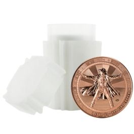 1 oz The Gunslinger Copper Round - Cowboy Series - Tube of 20
