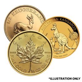 1/2 oz Gold Coin - Design Our Choice