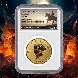 2024 NGC MS-70 1 oz Napoleon Gold Coin