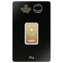 10 Gram Royal Canadian Mint Gold Bar